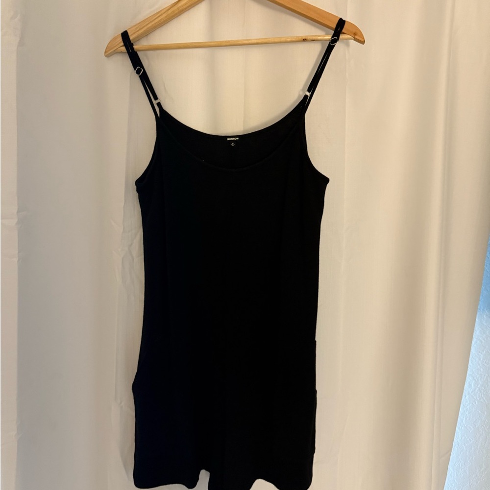 Monrow jumper super soft black.